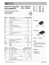 DataSheet IXFH170N10P pdf